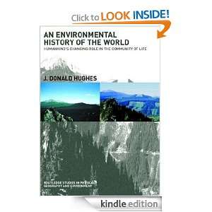 An Environmental History of the World J.Donald Hughes  
