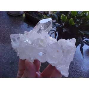  E1503 Gemqz Clear Quartz Crystal Cluster Large 