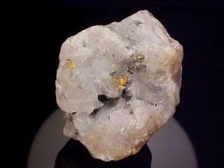   Native Gold Crystal on Quartz MARY HANLEY MINE, CALIFORNIA  