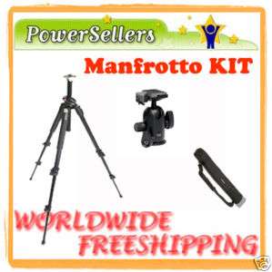 Manfrotto Bogen 190XPROB Tripod W/ 498RC2 & 190 Bag Kit  