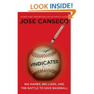   and the Battle to Save Baseball (9781416593515) Jose Canseco Books