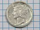 1937 d silver mercury dime grades almost uncirculated expedited 