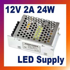 12V 2A 24W Switch Power Supply Driver For LED Strip light Display 220V 