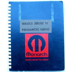  Monarch Pathfinder 10 EE Lathe Programming Manual Monarch Books