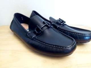   daverio leather loafers size 8 ee extra wide color black leather