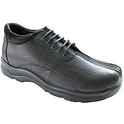 Aetrex Mens Black Walking Orthotic Shoes  Overstock