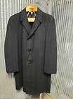   Mens suit outer top over coat 50s 60s mid century union made USA wool