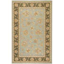 Hand hooked Bliss Outdoor Silver Sage Rug (9 x 12)  Overstock