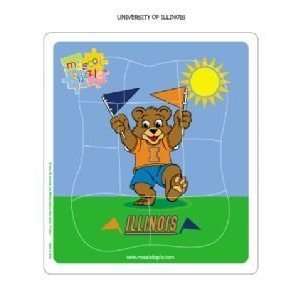   Illini Kids/Childrens Team Mascot Puzzle NCAA College Athletics