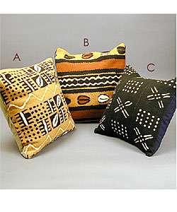 African Mudcloth Pillow (Ivory Coast)  