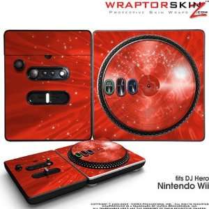  DJ Hero Skin Stardust Red fits Nintendo Wii DJ Heros (DJ HERO 