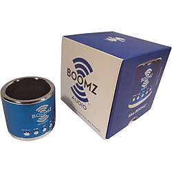 BOOMZ Audio Blue Mini MP3 Player/ Speaker  Overstock