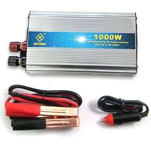 1000W USB Car Mobile Power Inverter DC 12V To AC 220V  