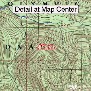   Map   Mount Tom, Washington (Folded/Waterproof): Sports & Outdoors