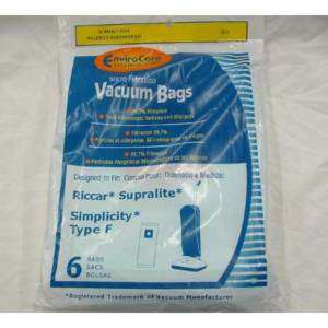 vacuum bag fit Riccar Supralite Simplicity style F  
