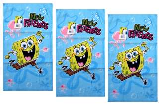 pc Spongebob Squarepants Washcloth Towel   Hand Towel  