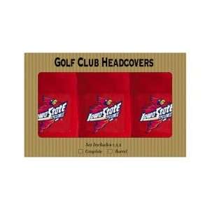  Iowa State Cyclones 3 Pack Golf Club Head Cover: Sports 