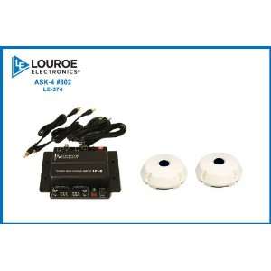  LOUROE ASK 4 #302 Two Zone Audio Interface w/2 A 