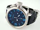   Big face Black dial the number of blue Automatic watch mens watch