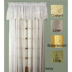 Zurich 96 inch 4 piece Curtain and Valance Set  