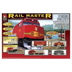 Rail Master HO Scale Electric Train Set  Overstock