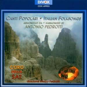   Popolari Coro Della SAT, Antonio Pedrotti, Not applicable Music
