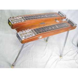   Professional Double 8 Walnut Lap Steel Guitar: Musical Instruments