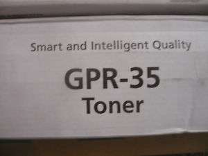New OEM Canon GPR35 GPR 35 Black Toner Cartridge  