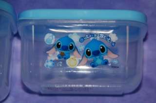 DISNEY Cutie Stitch   2pc Mini Storage Container #2  