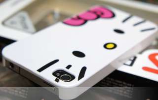 Cute Hello Kitty Slim Glossy Hard Case Cover For i Phone 4 4G+Gift 