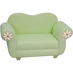 Plush Pastel Kids Green Sofa Chair  Overstock