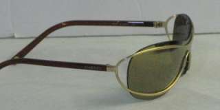 CHANEL Gold Metal Frame Aviator Sunglasses 4028:C138/21 W/Case 