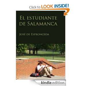 El estudiante de Salamanca (Spanish Edition) José de Espronceda 