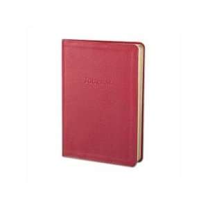  Red Bonded Leather Writing Journal