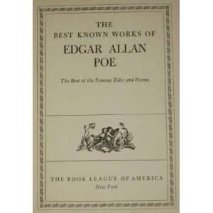   ALLAN POE THE BEST OF THE FAMOUS TALES AND POEMS Poe Allan Edgar