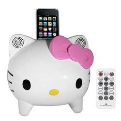 Hello Kitty KT4558 Stereo Speaker System with Built in iPhone/iPod 