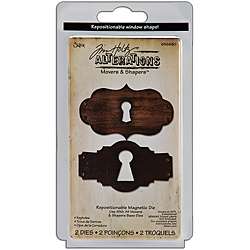 Sizzix Tim Holtz Keyholes Movers and Shapers Magnetic Dies (Set of 2 