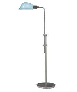 Pagos Blue Floor Lamp  Overstock