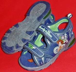   Toddlers TOY STORY LIGHTS Woody & Buzz Athletic Sport Sandals Shoes