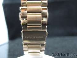 Michael Kors Mk5263 Rose gold Glitz Chronograph Watch MK 5263 Needs 