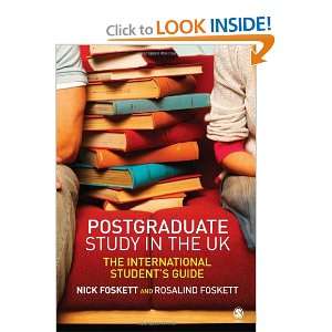  Postgraduate Study in the UK The International Students 