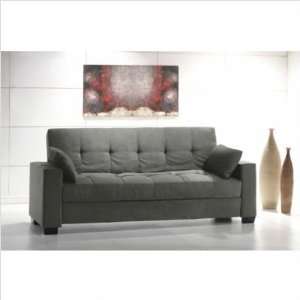   : Sausalito Casual Convertible Sofa Color: Dark Gray: Home & Kitchen