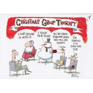   Card Christmas Christmas Group Therapy