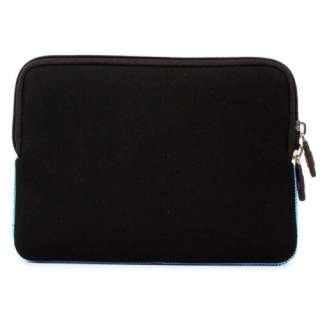 Black Sleeve Case Dual Inside Pocket Coby Kyros MID1024 4G, MID1125 4G 