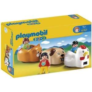  Playmobil Animal Train 1.2.3 Toys & Games