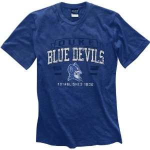    Duke Blue Devils Black Router Heathered Tee: Sports & Outdoors