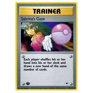  Pokemon   Sabrinas Gaze (125)   Gym Heroes: Toys & Games