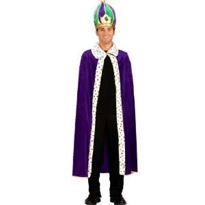 Lets Party By Forum Novelties Inc Mardi Gras King Robe & Crown Adult 