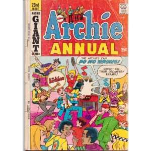  Archie Comics Annual No. 23 Archie Books