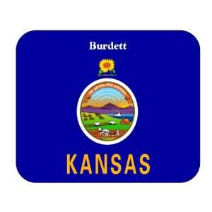  US State Flag   Burdett, Kansas (KS) Mouse Pad Everything 